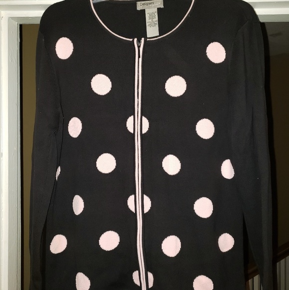 Ladies zip up sweater sz med - Picture 4 of 8